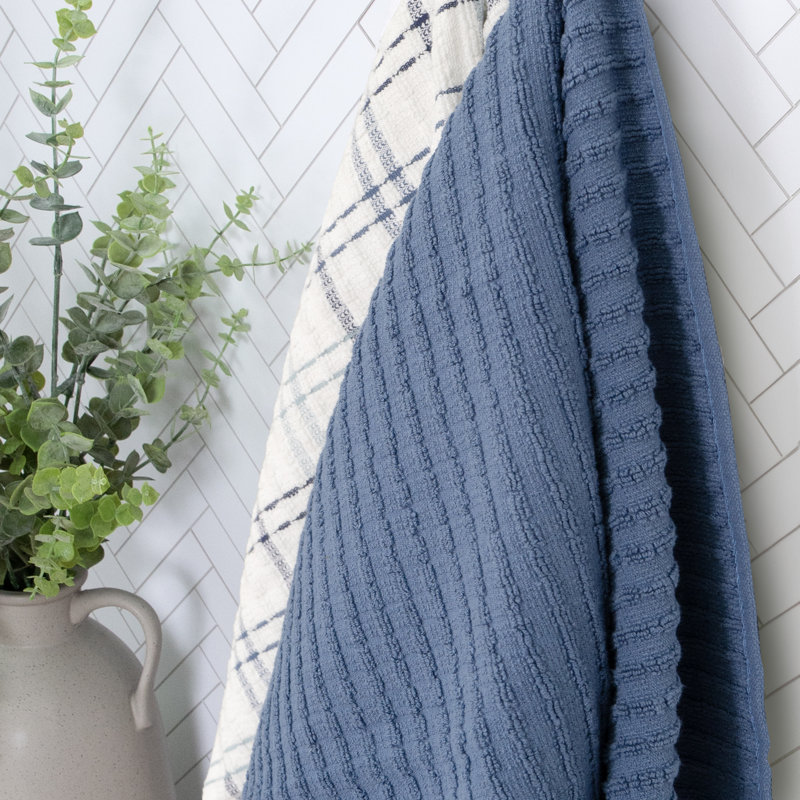Royale Jewel Collection, Kitchen Linens Gift Set, Federal Blue