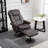 Faux Leather Swivel Recliner-1647922097-1647922102