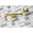 Kingston Brass Manhattan Two-Handle 3-Hole Wall Mount Roman Tub Faucet-50579905-115844613