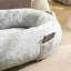 Lit pour chien humain pour adulte, lit pour chien très grand en mousse à mémoire de forme géante pour personne, lit pour chien moelleux en peluche