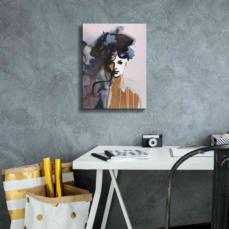 «Elonzo Colorful Life 1 on Canvas» par Design Fabrikken, H 16 po x l 12 po x P 0,75 po