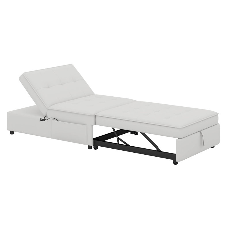 Canapé-lit, fauteuil inclinable, canapé-lit convertible 4-en-1