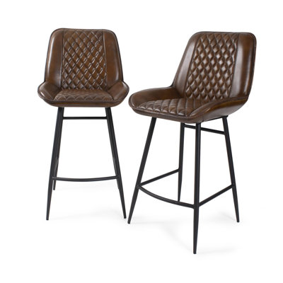 Fauteuil en cuir Hobart