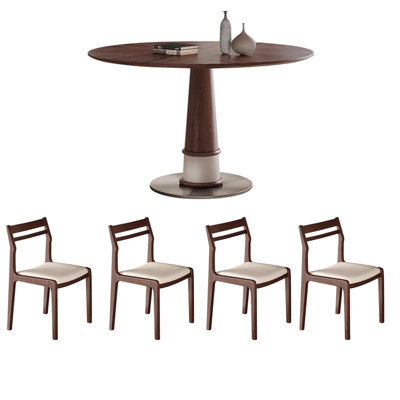 Modern Simple Round Dining Table Sets.