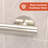 HORIZON  12 in. x 1.25 in. Grab Bar, ADA Compliant for Bath and Shower Safety (500 lb. Capacity) in Brushed Stainless-125312416-125312417