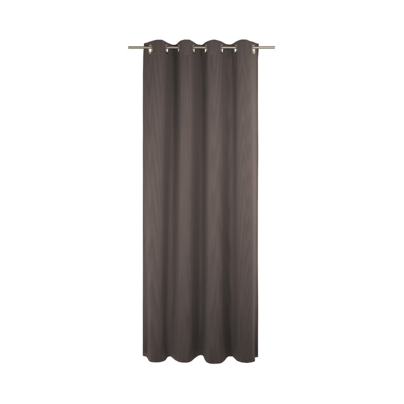 Uni Collection Room Darkening Curtain, 142cm wide x 355cm high, Dark brown