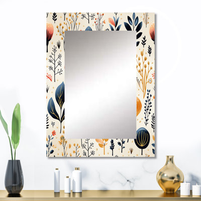 Helki - Cream Wall Mirror Decor