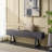 Vonette Steel Leg Bench-257538288