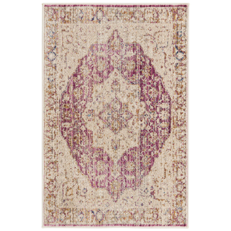Orianthi Oriental Indoor Rug, Rectangle 3'3" x 5'