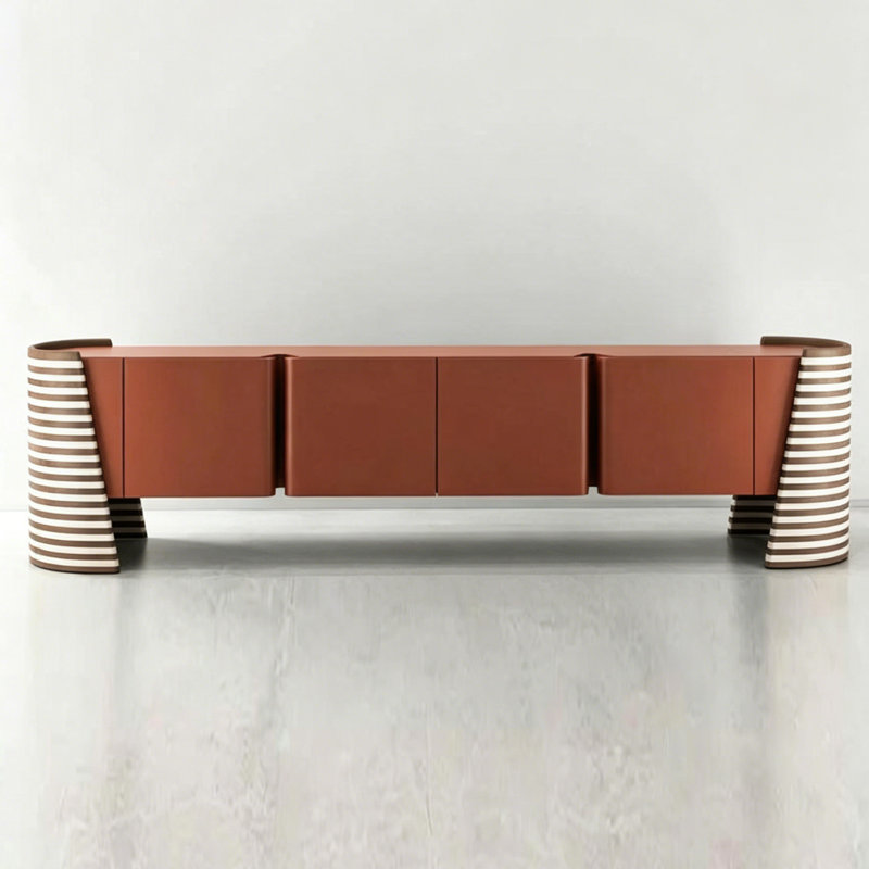 Meuble télé de style moderne et luxueux, Red