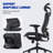 AeroErgo Ergonomic Mesh Office Chair with Adjustable Headrest and Lumbar Support-313881563-313881560