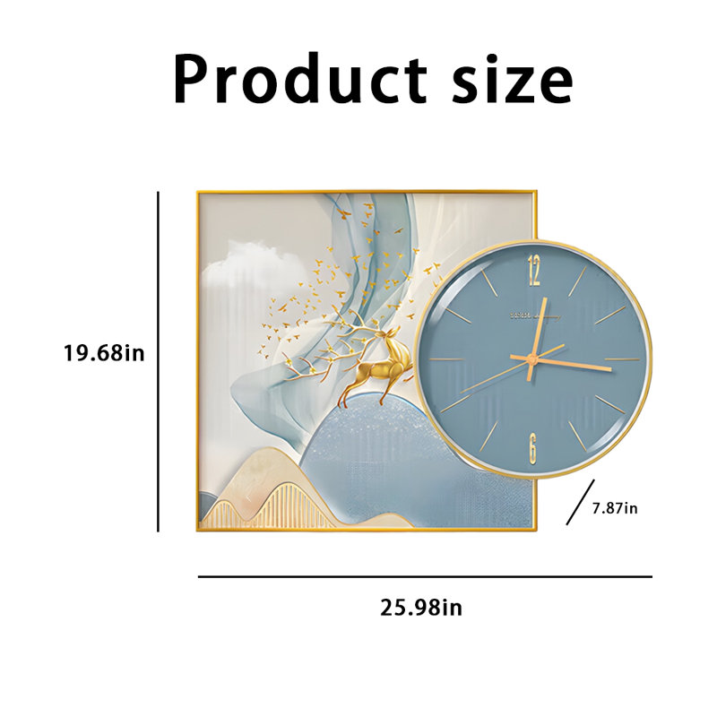 Aluminium Alloy Wall Clock