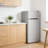 Compact 4.5 Cu.Ft. Double-Door Mini Fridge with Adjustable Removable Shelves, Perfect for Apartment, Dorm, or Office-110312391