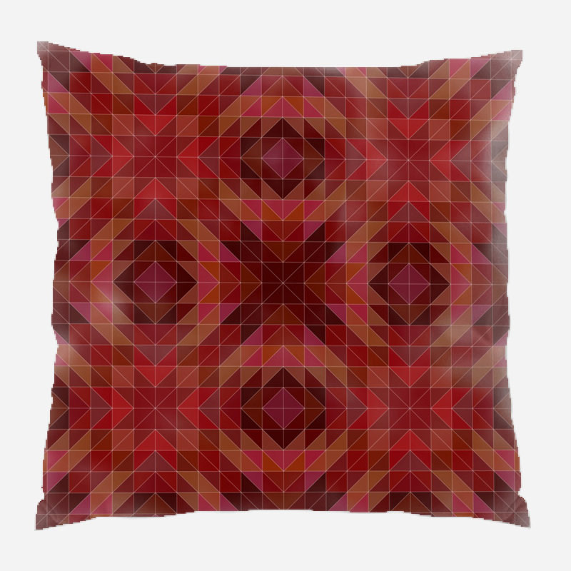 Coussin décoratif, Intérieur