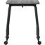 Rectangle 2 Person 23.63'' L Training Table with Casters-66943852-66943853