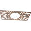 Médaillon de plafond en bois Hoover-63412189-63412221