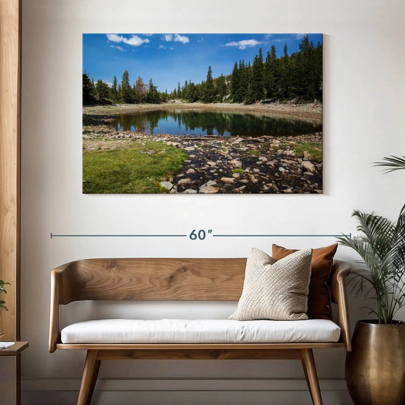 Paysage du Grand Bassin, 32" H x 48" W