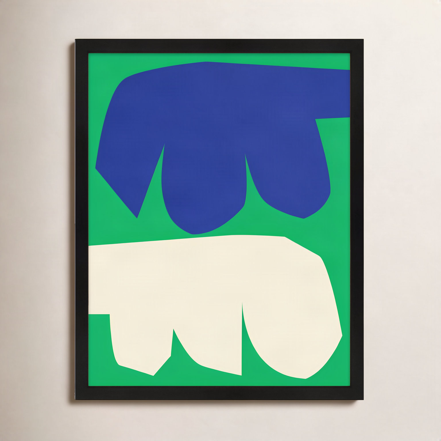 Process 2 by Michael Kempen, Black, 24" W x 30" H