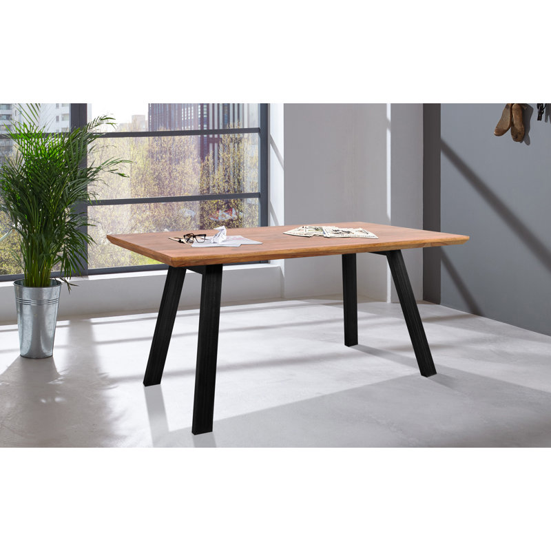 Resler Metal Base Dining Table