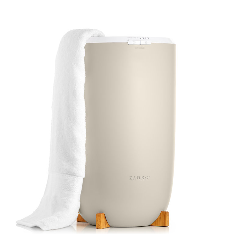 Large Towel Warmer Bucket, White