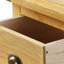 Sarkar 45cm W Solid + Manufactured Wood Bedside Table