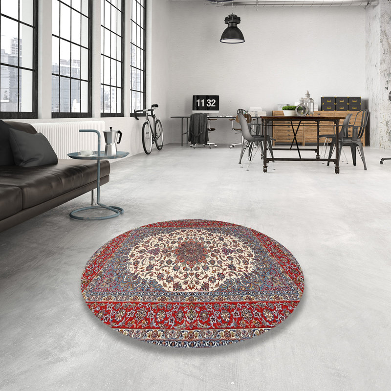 Oriental Indoor Rug, Round 8'