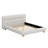 Contemporary Low Profile Upholstered Bed