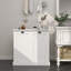 Armoire de trieur de linge inclinable à deux compartiments-1518821081