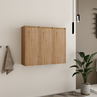 29.5"H Wall-Mounted Bathroom Cabinet