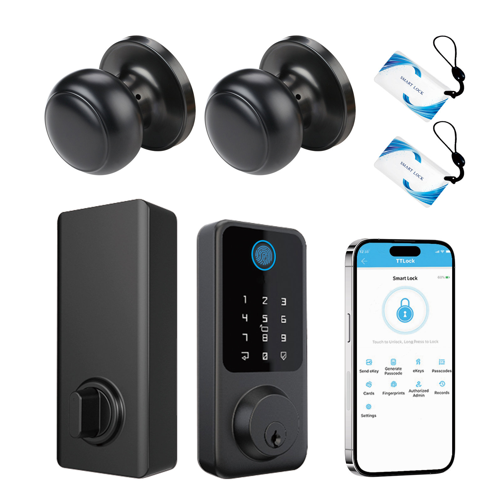 SMART LOCKS DOOR LOCKS DOOR KNOBS DOOR LEVERS HANDLESETS visual data 6