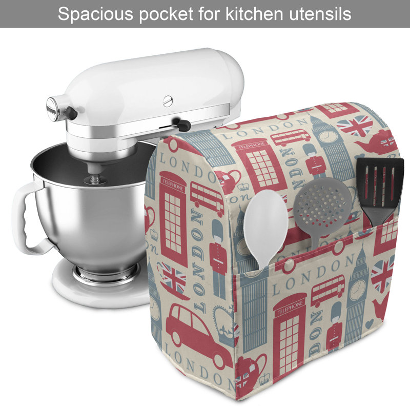 Housse pour batteur sur socle East Urban Home