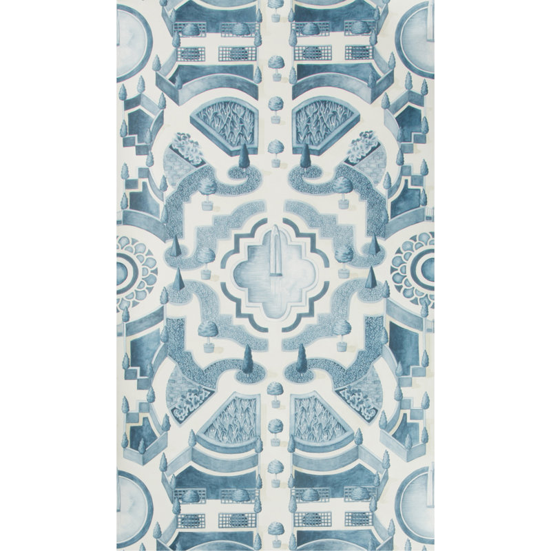 Abstract Wallpaper Roll, Blue