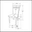 Ensemble de 2 chaises d'appoint rembourrées-198035738