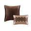 Ensemble de literie en jacquard de coton réversible de luxe, de style traditionnel, parfait pour la maison