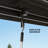 Aurora 10‘ X 12'  Louvered Pergola With Adjustable Double -Layer Lovers,Built-In Gutter System And USB Charging Socket