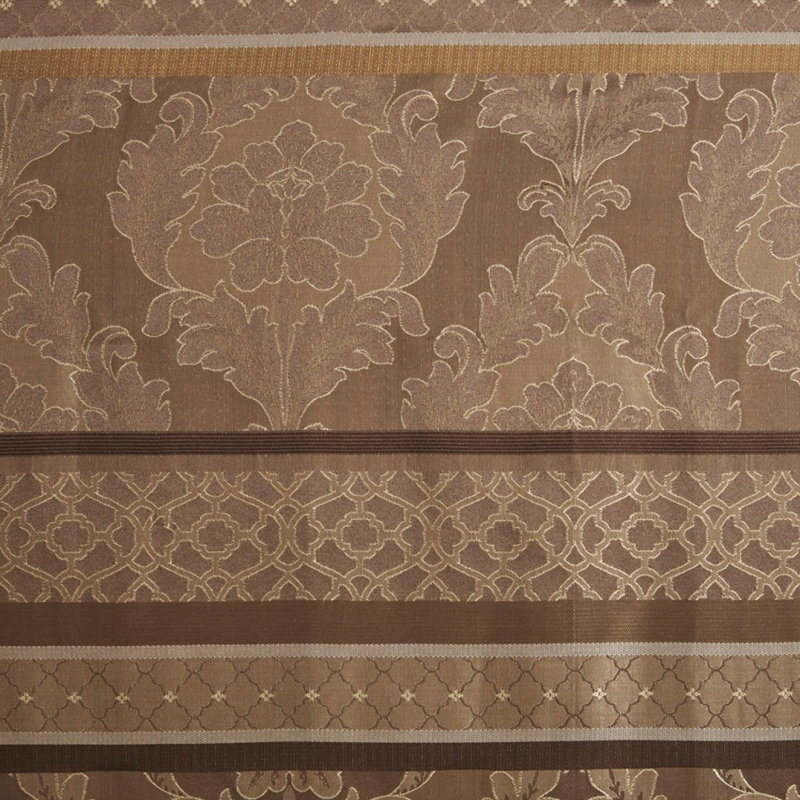 Rideau de douche jacquard