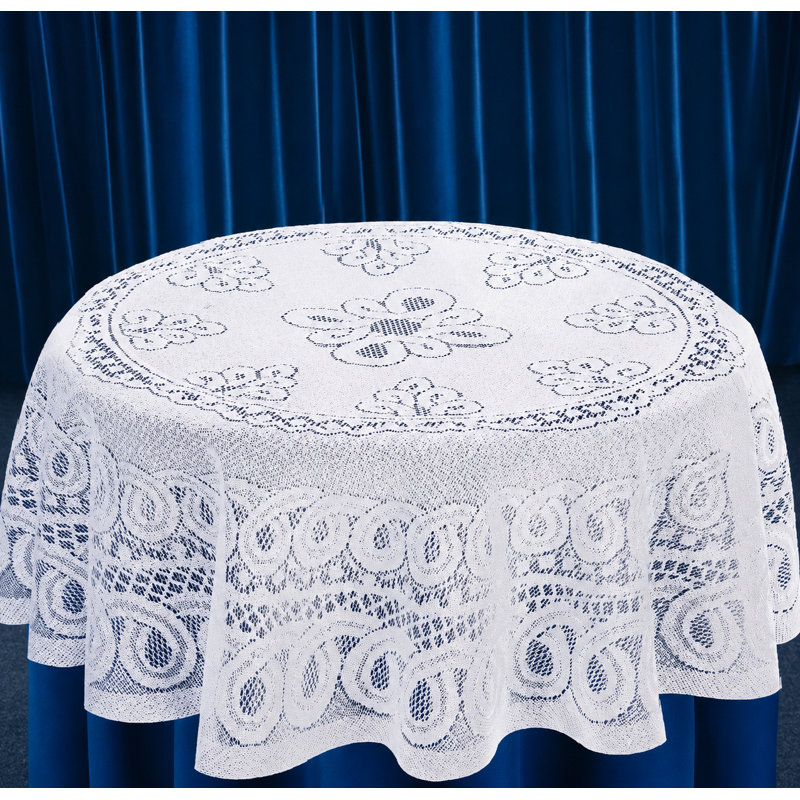 Nappe ronde en dentelle