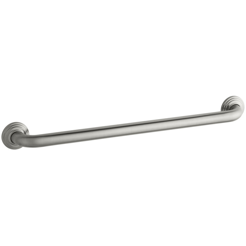 Traditional Grab Bar, Brushed Stainless, 36"W