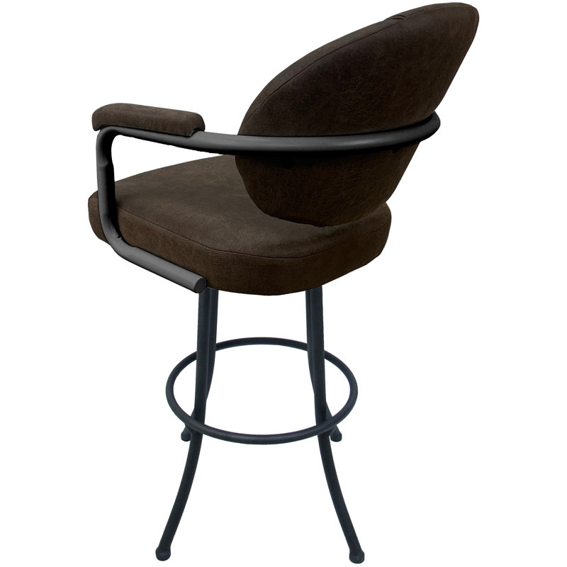 Comptoir pivotant, tabouret de bar et très grand Raddi, gris, Tabouret de bar (siège d’une hauteur de 30 po)