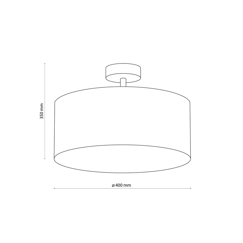 Aingeru Semi Flush Mount