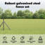 Galvanised Steel Border Fencing-114350748-114350756