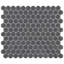 Carreau de mosaïque de plancher et de mur en porcelaine hexagonale lustrée 10-1 / 4 "x 11-7 / 8" Metro 1-48213208