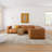 Amed 5 - Piece Leather Reclining Sectional