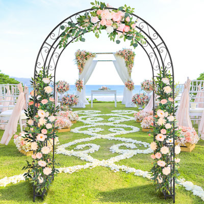 52.1" W x 22.8" D Arbour