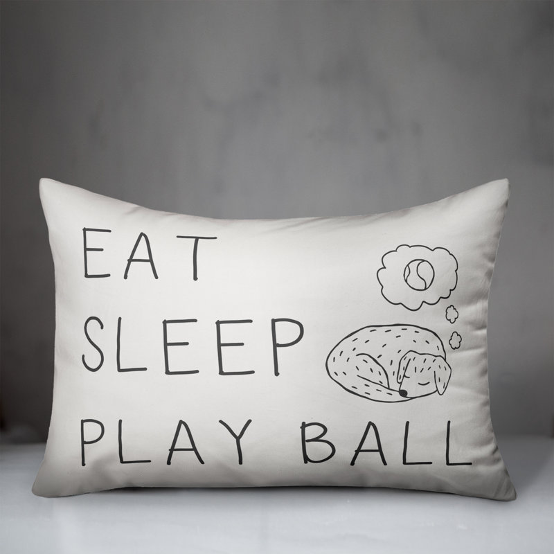  Coussin lombaire Eat Sleep Play Ball