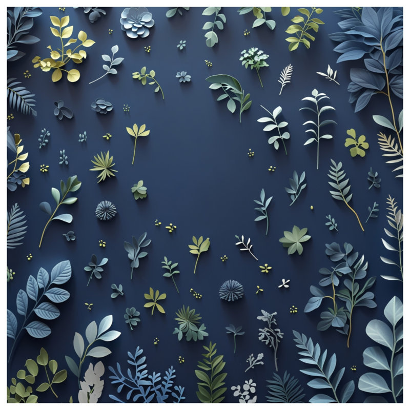 Édredon à motif floral feuille de lit scandinave, Simple extra long
