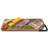 20" Wood Serving Tray With Metal Handle