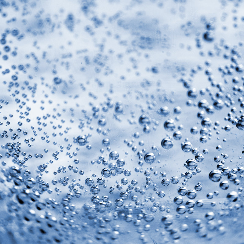 Bulles d'eau par Peepo, H 30 po x l 30 po