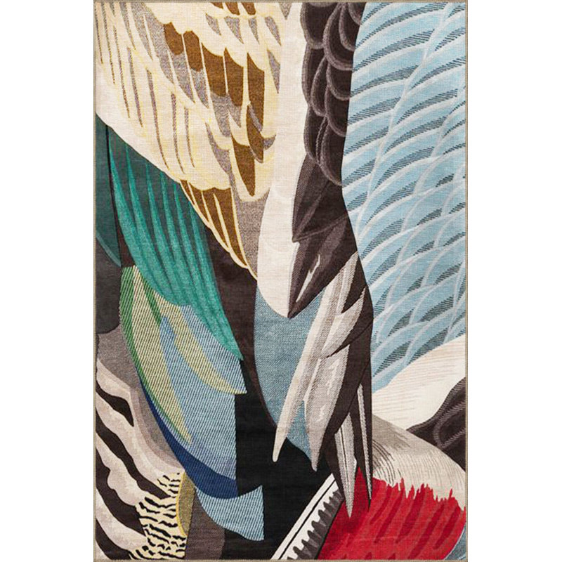 Tapis coloré lavable à la machine, Sous-tapis rectangulaire 3 pi 11 po x 5 pi 11 po i