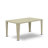 7 Piece Outdoor Patio Conversation Sets Consist of a Rectangle Wicker Dining Table with Glass Top and 6 Backyard Armchair with Cushion, Natural Linen-642267885